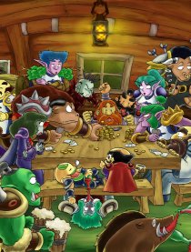 燃烧的远征四格漫画