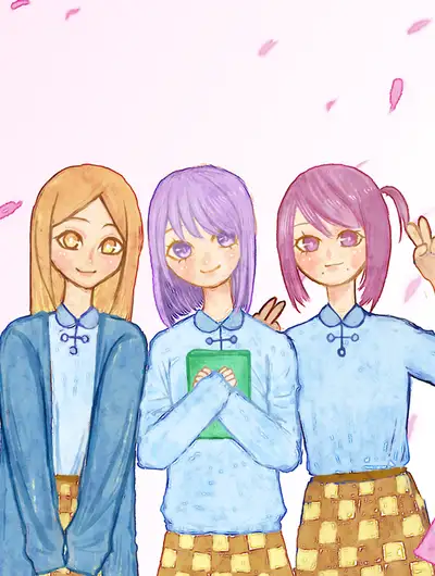 业基中学校园录