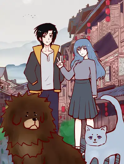 屋檐下的猫和狗